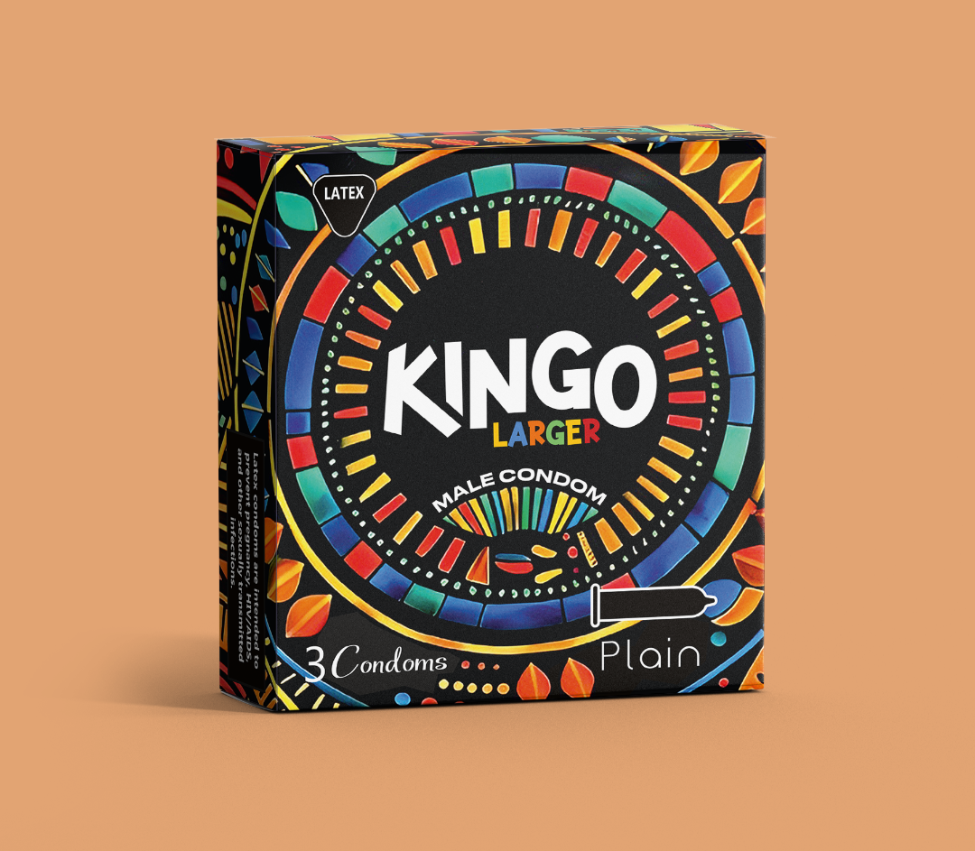 Boîte de préservatifs KINGO LARGER