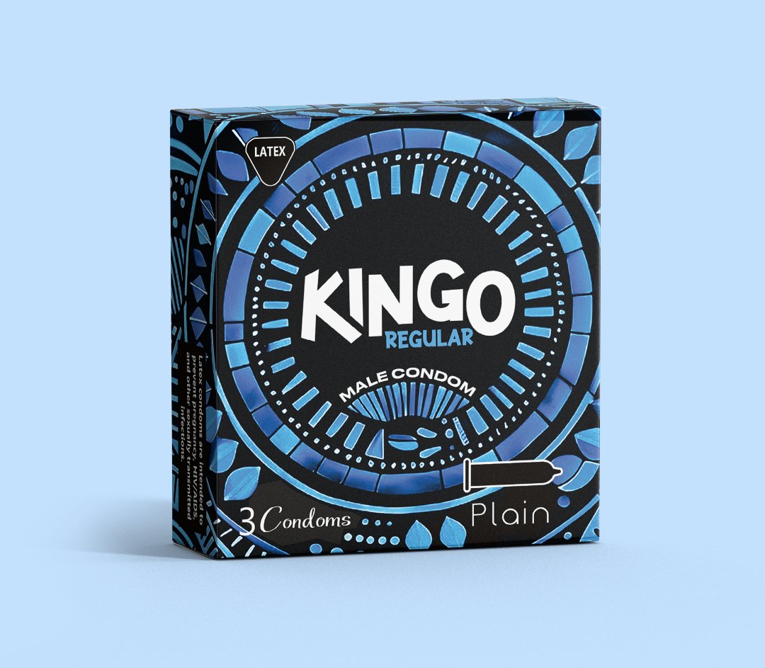 Boîte de préservatifs KINGO REGULAR