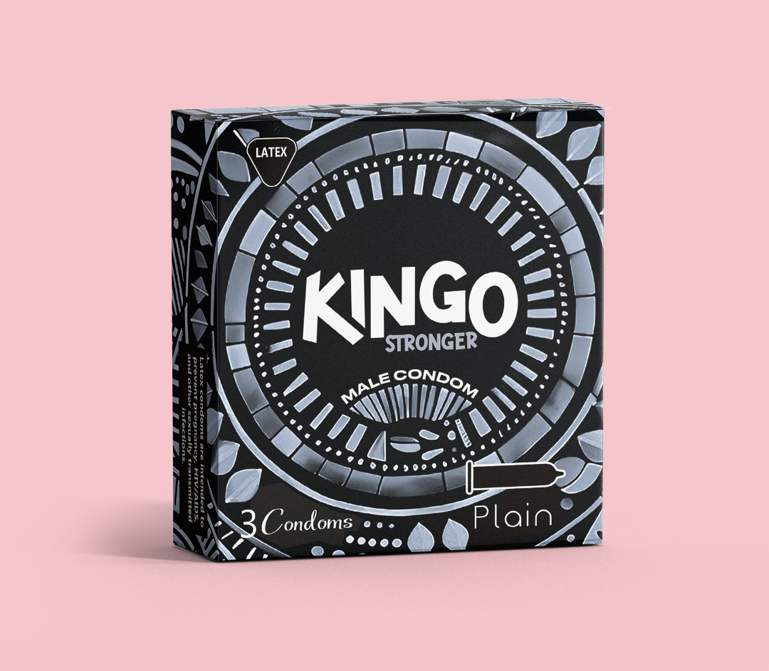 Boîte de préservatifs KINGO STRONGER